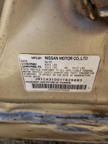 Photo 10 from auction – 2001 NISSAN MAXIMA with VIN JN1CA31D01T629483