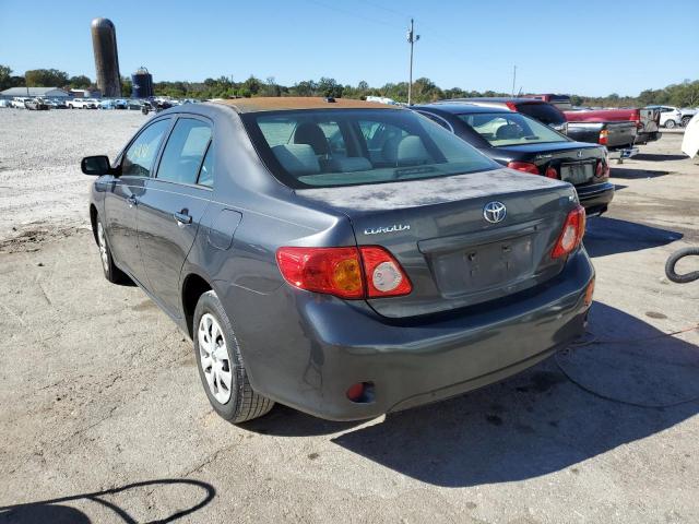 Photo 3 from auction – 2009 TOYOTA COROLLA BA with VIN 2T1BU40E59C175511