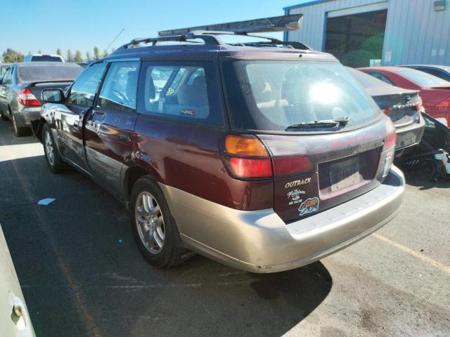 Photo 3 from auction – 2000 SUBARU LEGACY OUT with VIN 4S3BH6658Y6664742