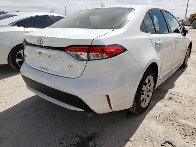Photo 4 from auction – 2022 TOYOTA COROLLA LE with VIN JTDEPMAE6N3011822