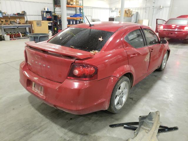 Photo 4 from auction – 2014 DODGE AVENGER SE with VIN 1C3CDZAB0EN233753