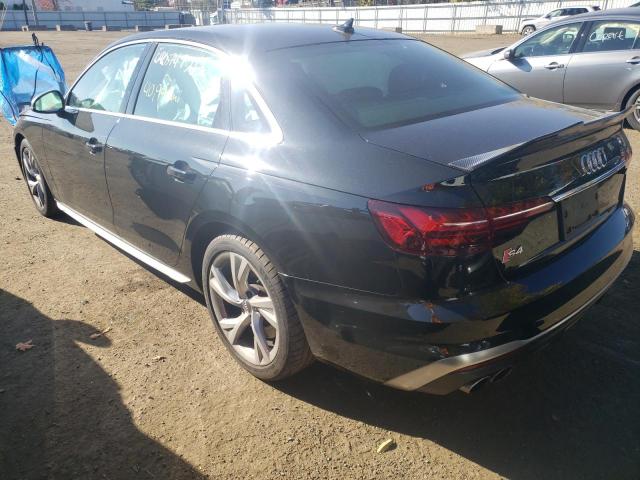 Photo 3 from auction – 2020 AUDI S4 PREMIUM with VIN WAUB4AF44LA050330