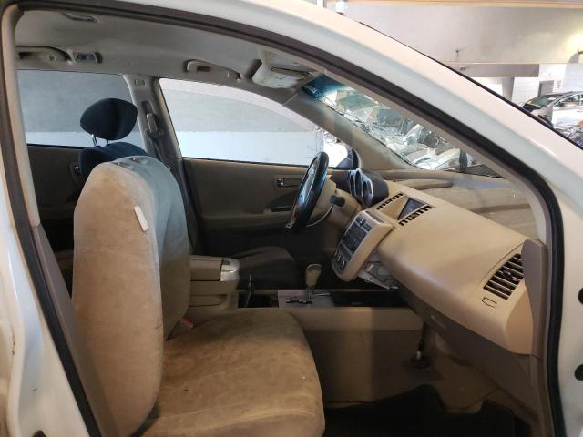 Photo 5 from auction – 2006 NISSAN MURANO SL with VIN JN8AZ08W96W511669