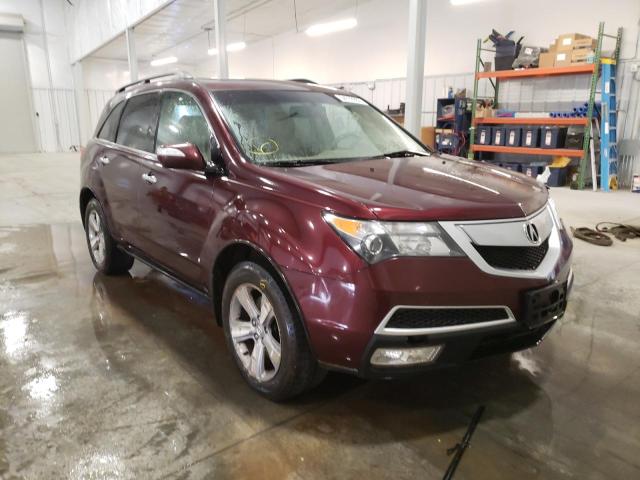 ACURA MDX 2012 with VIN 2HNYD2H20CH501067 - Photo from auction