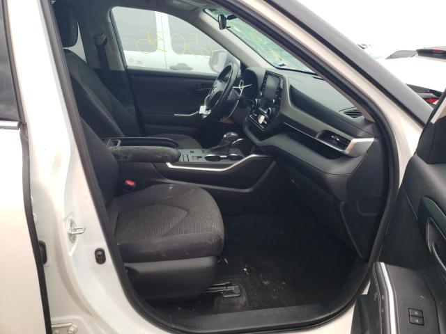 Photo 5 from auction – 2020 TOYOTA HIGHLANDER with VIN 5TDZZRAH0LS000460