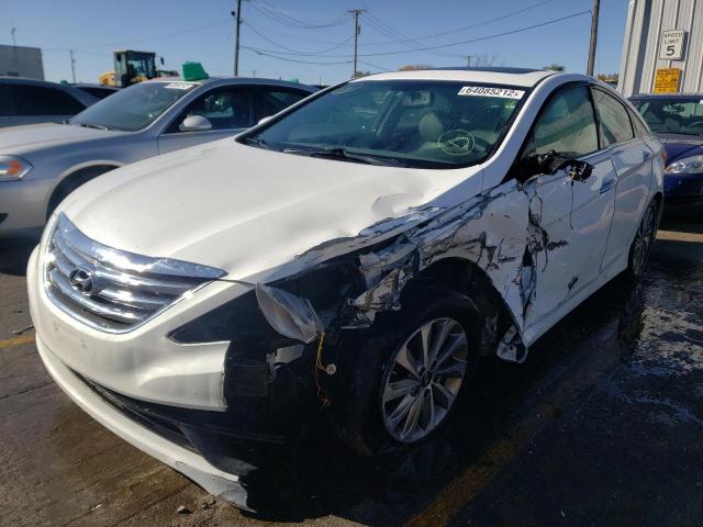 Photo 2 from auction – 2014 HYUNDAI SONATA SE with VIN 5NPEC4AC0EH833918