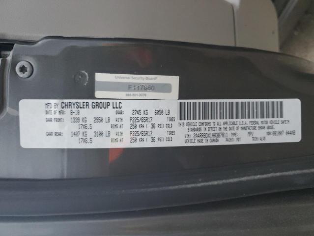 Photo 10 from auction – 2010 CHRYSLER TOWN & COU with VIN 2A4RR8DX1AR387811
