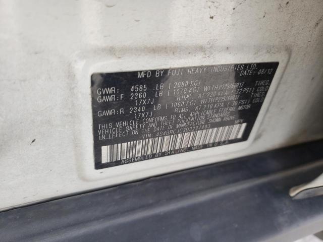 Photo 10 from auction – 2013 SUBARU OUTBACK 2. with VIN 4S4BRCJC3D3227403