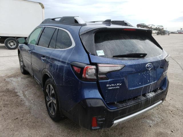 Photo 3 from auction – 2022 SUBARU OUTBACK TO with VIN 4S4BTAPC6N3191785