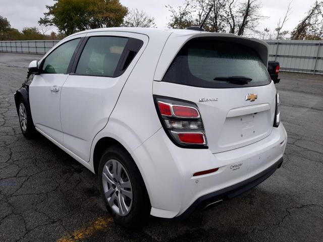 Photo 3 from auction – 2020 CHEVROLET SONIC with VIN 1G1JG6SB1L4132580
