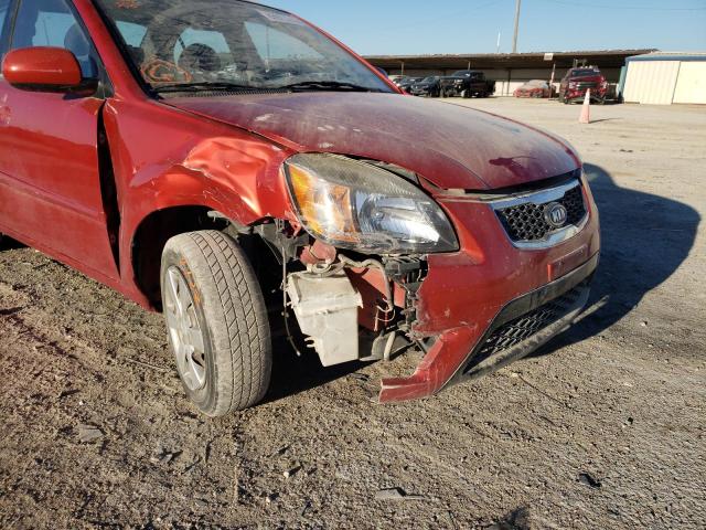 Photo 9 from auction – 2011 KIA RIO BASE with VIN KNADH4A38B6955409