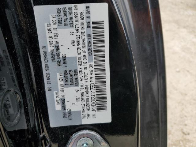 Photo 10 from auction – 2016 MAZDA MX-5 MIATA with VIN JM1NDAD72G0117550
