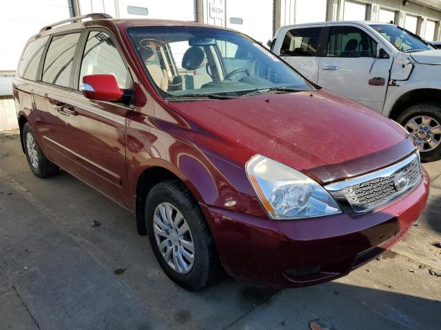 KIA SEDONA LX 2012 with VIN KNDMG4C76C6505183 - Photo from auction