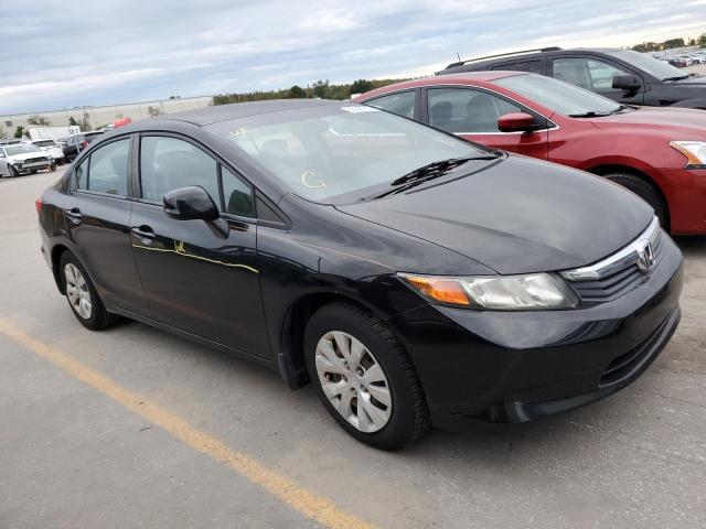HONDA CIVIC LX 2012 with VIN 19XFB2E58CE052296 - Photo from auction