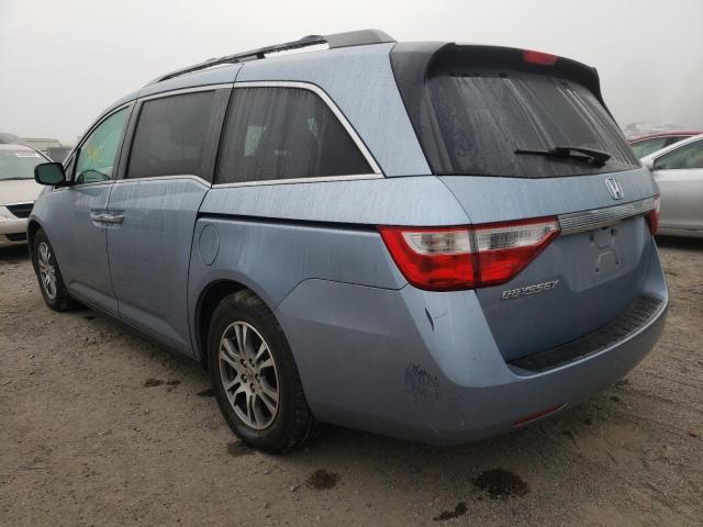 Photo 3 from auction – 2012 HONDA ODYSSEY EX with VIN 5FNRL5H69CB125671