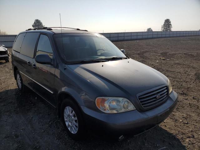 KIA SEDONA EX 2002 with VIN KNDUP131X26103854 - Photo from auction