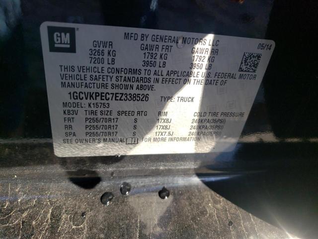 Photo 10 from auction – 2014 CHEVROLET SILVERADO2 with VIN 1GCVKPEC7EZ338526