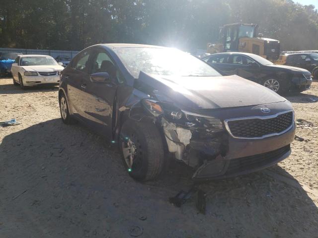 KIA FORTE LX 2017 with VIN 3KPFK4A78HE046945 - Photo from auction