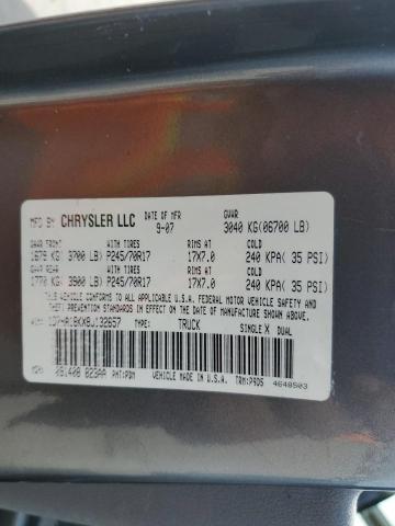 Photo 10 from auction – 2008 DODGE RAM 1500 S with VIN 1D7HA18KX8J132657