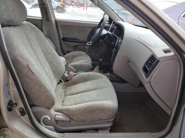 Photo 5 from auction – 2001 HYUNDAI ELANTRA GL with VIN KMHDN45D81U112055