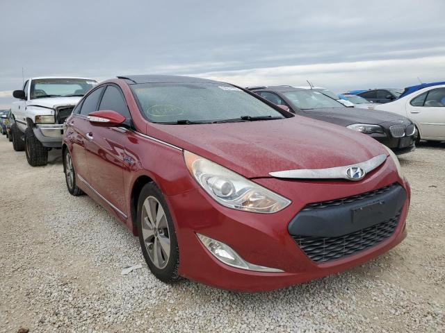 HYUNDAI SONATA HYB 2012 with VIN KMHEC4A43CA040993 - Photo from auction