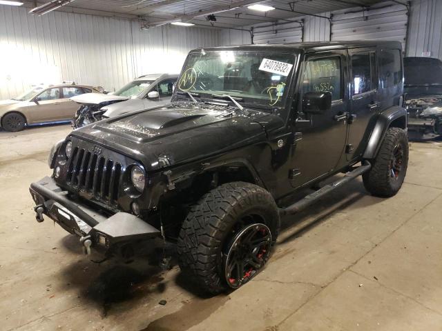 Photo 2 from auction – 2015 JEEP WRANGLER U with VIN 1C4BJWEG3FL706210