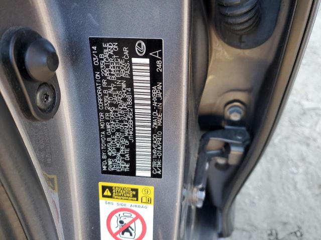 Photo 10 from auction – 2014 LEXUS CT 200 with VIN JTHKD5BH5E2188814