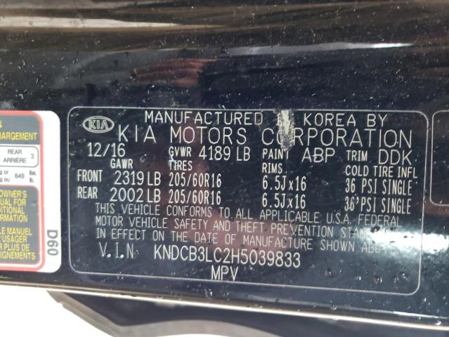 Photo 10 from auction – 2017 KIA NIRO FE with VIN KNDCB3LC2H5039833