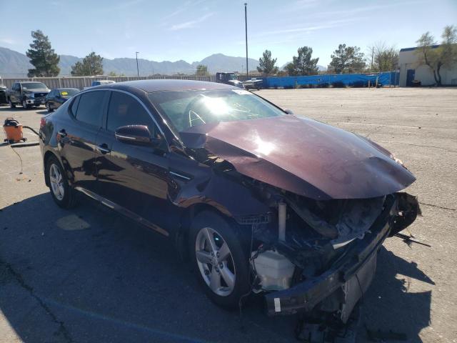 KIA OPTIMA 2014 with VIN 5XXGM4A74EG322118 - Photo from auction