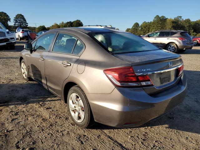 Photo 3 from auction – 2013 HONDA CIVIC LX with VIN 2HGFB2F50DH565211