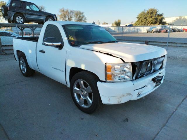 CHEVROLET SILVERADO 2007 with VIN 1GCEC14087Z625796 - Photo from auction
