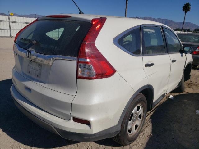 Photo 4 from auction – 2015 HONDA CR-V LX with VIN 5J6RM3H32FL022529