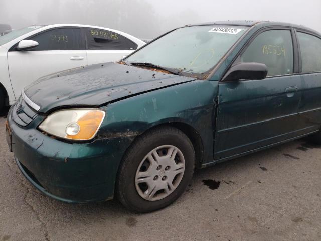 Photo 9 from auction – 2002 HONDA CIVIC LX with VIN JHMES165X2S005026