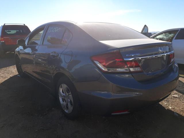 Photo 3 from auction – 2013 HONDA CIVIC LX with VIN 19XFB2F54DE279162