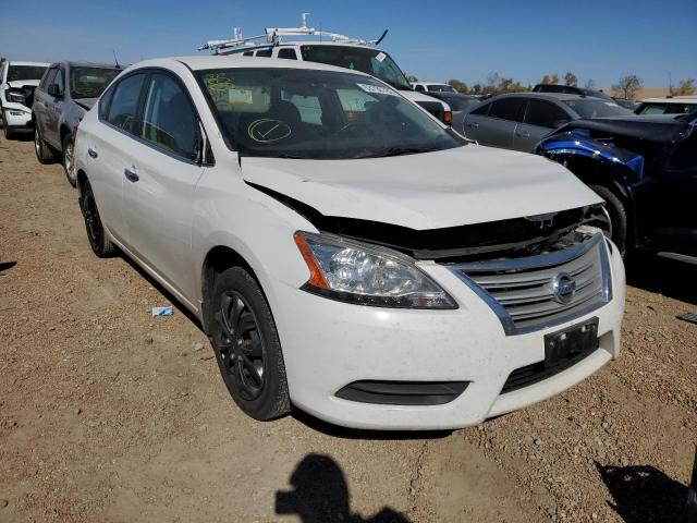 Photo 1 from auction – 2015 NISSAN SENTRA S with VIN 3N1AB7APXFL695458