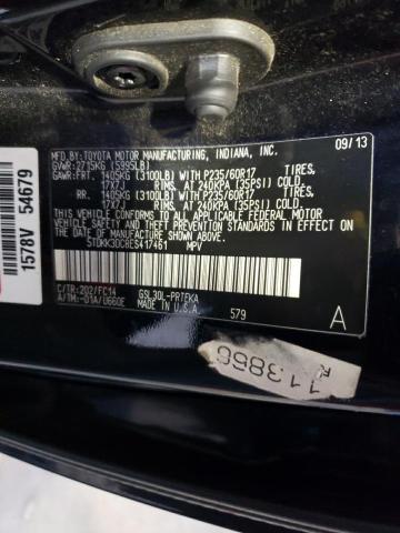 Photo 10 from auction – 2014 TOYOTA SIENNA LE with VIN 5TDKK3DC8ES417461
