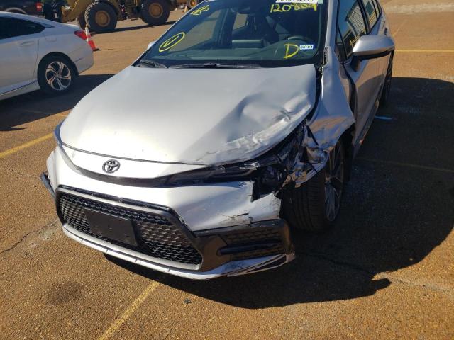 Photo 9 from auction – 2022 TOYOTA COROLLA SE with VIN 5YFS4MCE0NP120809