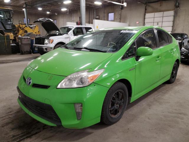 Photo 2 from auction – 2013 TOYOTA PRIUS with VIN JTDKN3DU4D0338385