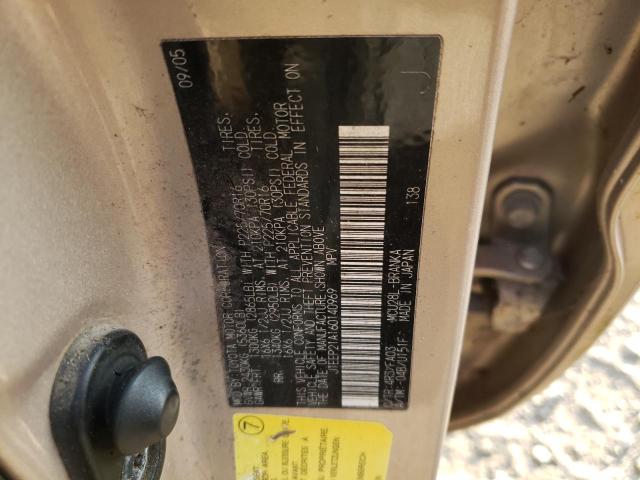 Photo 10 from auction – 2006 TOYOTA HIGHLANDER with VIN JTEEP21A160140969