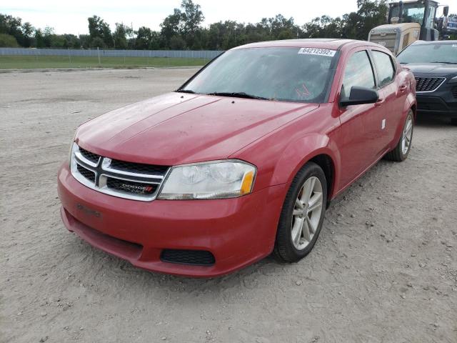Photo 2 from auction – 2012 DODGE AVENGER SE with VIN 1C3CDZAG8CN315903