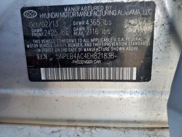 Photo 10 from auction – 2014 HYUNDAI SONATA GLS with VIN 5NPEB4AC4EH821838