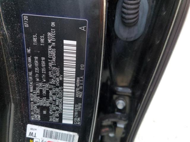 Photo 10 from auction – 2020 TOYOTA HIGHLANDER with VIN 5TDHBRCH0LS505315