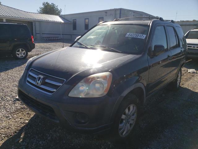 Photo 2 from auction – 2006 HONDA CR-V EX with VIN JHLRD78816C020122