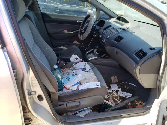 Photo 5 from auction – 2010 HONDA CIVIC LX with VIN 2HGFA1F55AH310109