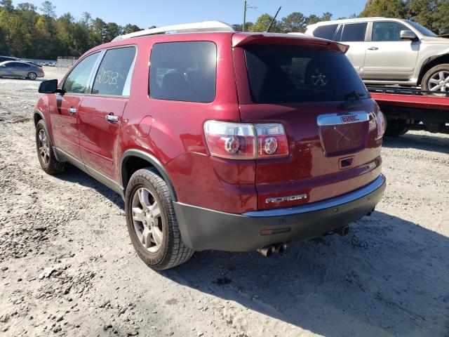 Photo 3 from auction – 2010 GMC ACADIA SLE with VIN 1GKLRLED8AJ168369