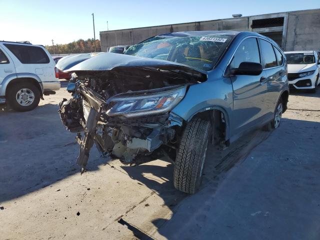 Photo 2 from auction – 2015 HONDA CR-V LX with VIN 2HKRM3H32FH535239