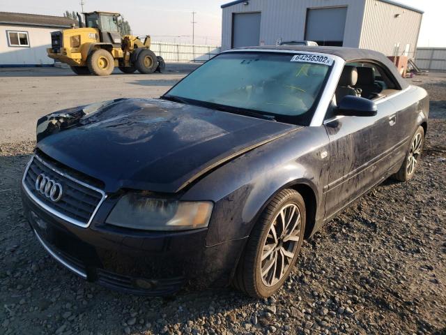 Photo 2 from auction – 2004 AUDI A4 3.0 CAB with VIN WAUAT48H34K016293
