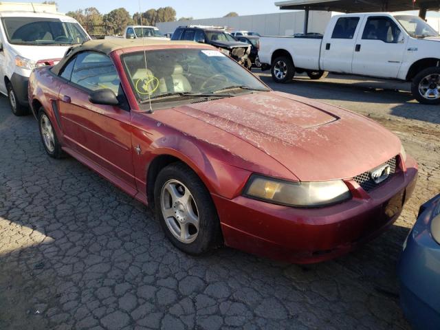 FORD MUSTANG 2003 with VIN 1FAFP44473F400834 - Photo from auction