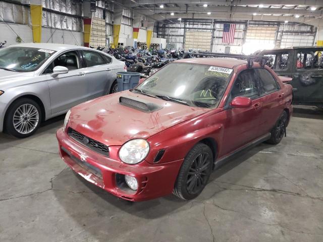 Photo 2 from auction – 2003 SUBARU IMPREZA WR with VIN JF1GD296X3G506006