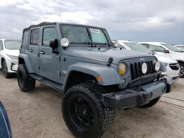 Photo 1 from auction – 2014 JEEP WRANGLER U with VIN 1C4BJWEG7EL187077
